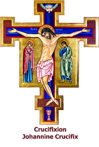Crucifixion-Johannine-Crucifix